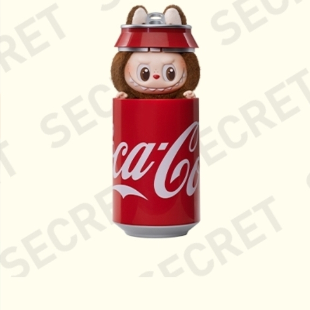 The Labubu Coca-Cola Secret Mysterious GuestCoca Cola Red Doll Can